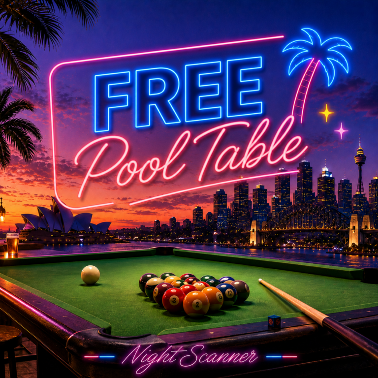 Event - Free Pool Table